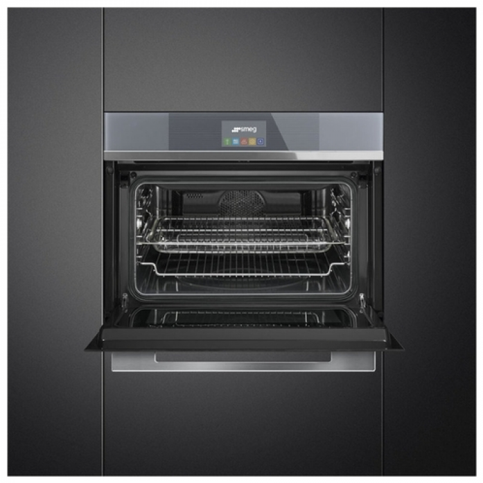 Компактный духовой шкаф Smeg SF4104MCS в магазине «На диване» в Саранске  — Выгодная цена