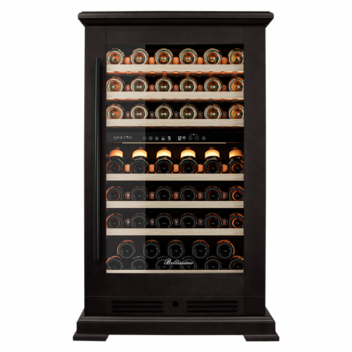 Винный шкаф Meyvel MV77PRO-KBT2 (Тёмный шоколад) в магазине «На диване» в Саранске  — Выгодная цена